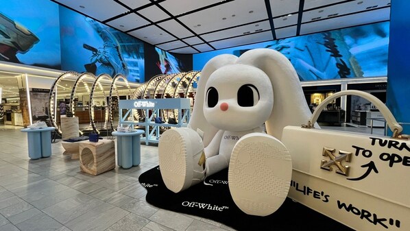 Shinsegae Duty Free Unveils 'Paul and Bani' Characters in Collaboration with Off-White