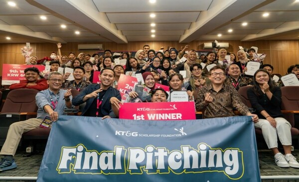 KT&G held ‘IR Pitching Day’ for college students aspiring to become entrepreneurs on October 28th at UNTAR University in Jakarta. The picture shows participants who participated in IR pitching.
