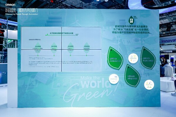 欧姆龙器件与模块解决方案事业发布“GREEN PROJECT”