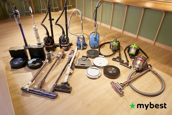 Shown here are some of the canister vacuum cleaners, cordless vacuums, and other products that mybest has tested for suction power, ease of use, low noise, and other essential criteria.