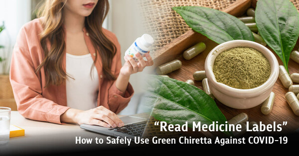"Read Medicine Labels" - How to Safely Use Green Chiretta Against COVID-19