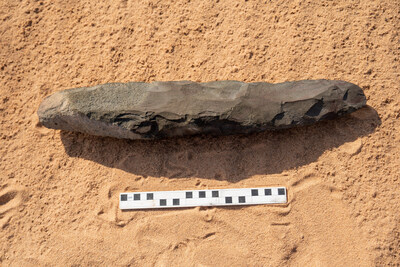 Hand Axe In Situ - Qurh Plain AlUla