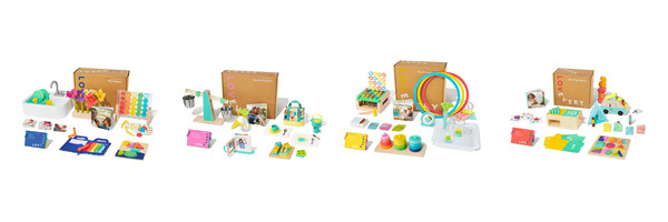 The Play Kits for 2-year-olds | Introducing The Helper Play Kit, The Enthusiast Play Kit, The Investigator Play Kit, and The Free Spirit Play Kit from Lovevery. Encourage your two-year-old's budding independence-and learn early STEM lessons-as they grow from baby to big kid. Stage-based play essentials, designed by experts, for your child's developing brain.