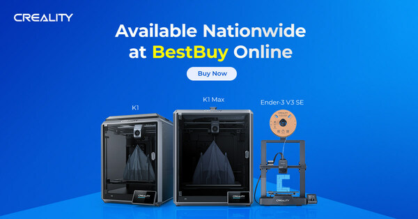 Creality 3D Printers Available US Nationwide at Best Buy Online Now