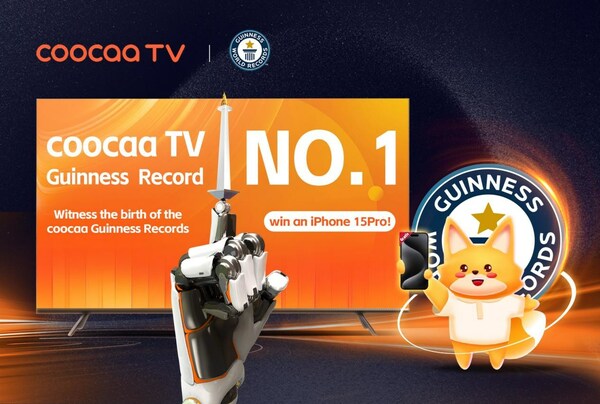 Indonesia's No.1 coocaa TV challenges the Guinness World Records again and Launches the 11.11 Prize Draw