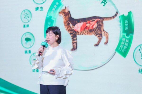 勃林格殷格翰中国伴侣动物业务负责人陈美恩女士作品牌升级演讲