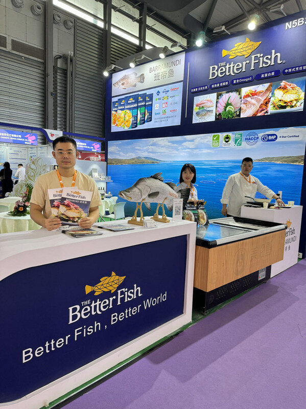 The Better Fish 班帝鱼亮相2023年进博会和上海环球食品展