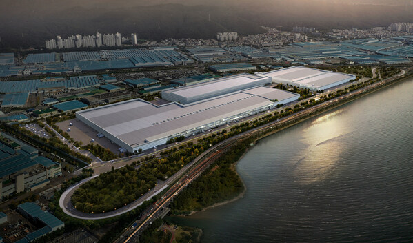 Virtual Image - Bird's Eye View of the New EV-dedicated Plant in Ulsan