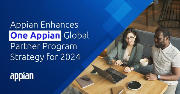 Appian announces significant updates to its partner-focused growth strategy and the “One Appian” Global Partner Program for 2024.