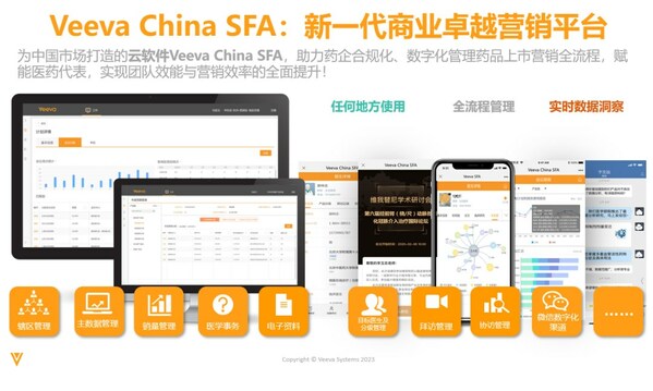 Veeva China SFA：為中國市場打造的藥企新一代商業卓越營銷平臺