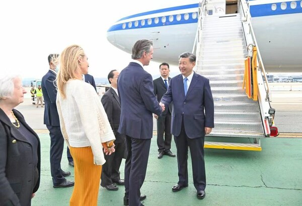 CGTN: Xi Jinping 중국 국가주석 샌프란시스코 도착