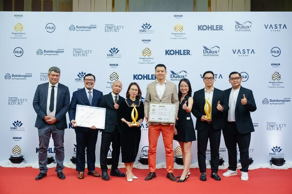 Kusto Home's The Reflection West Lake wins two prizes at Vietnam Property Awards 2023
