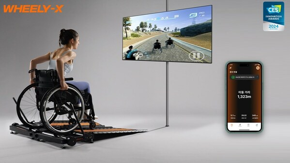 Kangsters received the CES 2024 Innovation Award in 'Accessibility & Aging Tech' with Wheely-X
