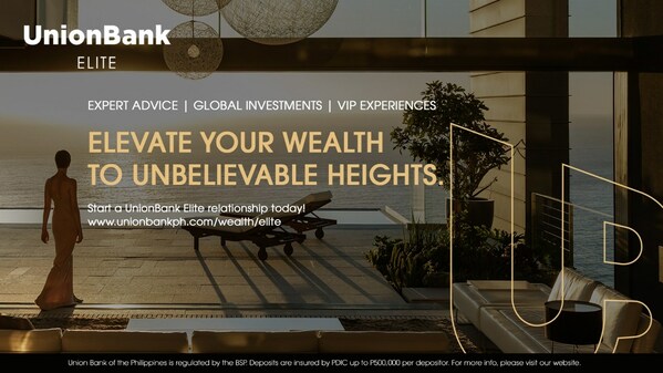 Elevate your wealth to unbelievable heights with UnionBank