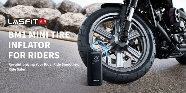 LASFIT AIR Unveils Innovation: BM1 Mini Tire Inflator for Riders and Biking Enthusiasts