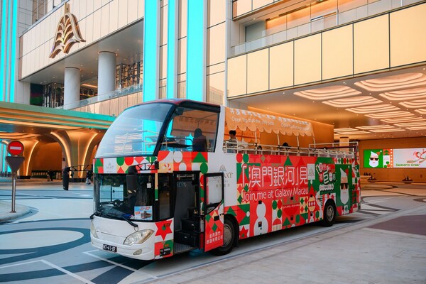 Guests are invited to embark on a one-of-a-kind open-top bus city tour, hopping on and off at various tourist attractions in Macau