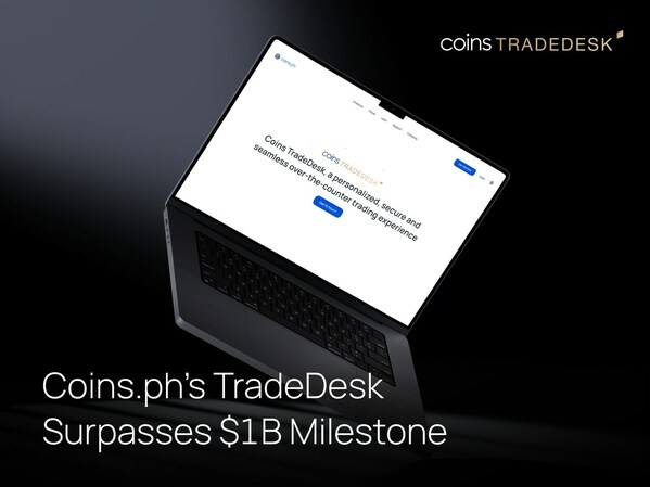 Coins.ph’s TradeDesk Surpasses B Milestone in 2023