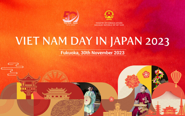 “Viet Nam Day in Japan 2023” will be held on November 30th at Fukuoka, Japan.