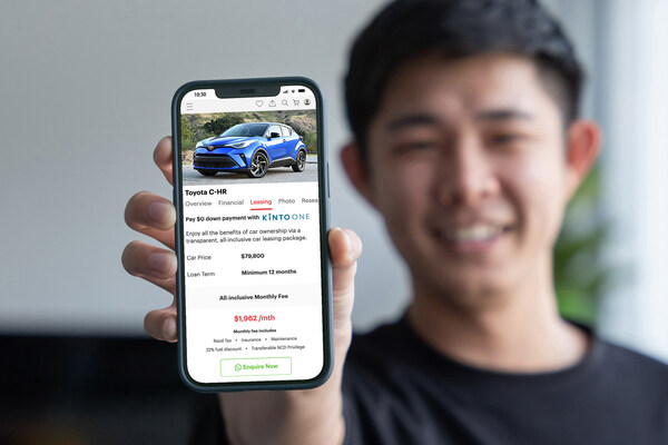 Sgcarmart & KINTO Singapore Introduce New Leasing Option for Used Car Buyers