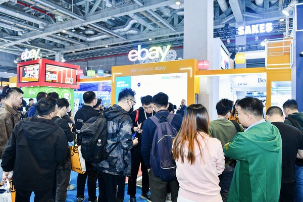 图注：eBay亮相第18届上海法兰克福汽配展