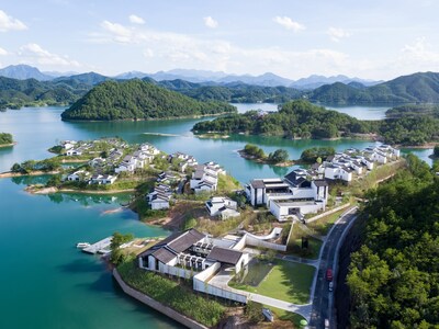 千岛湖安岚全景图片