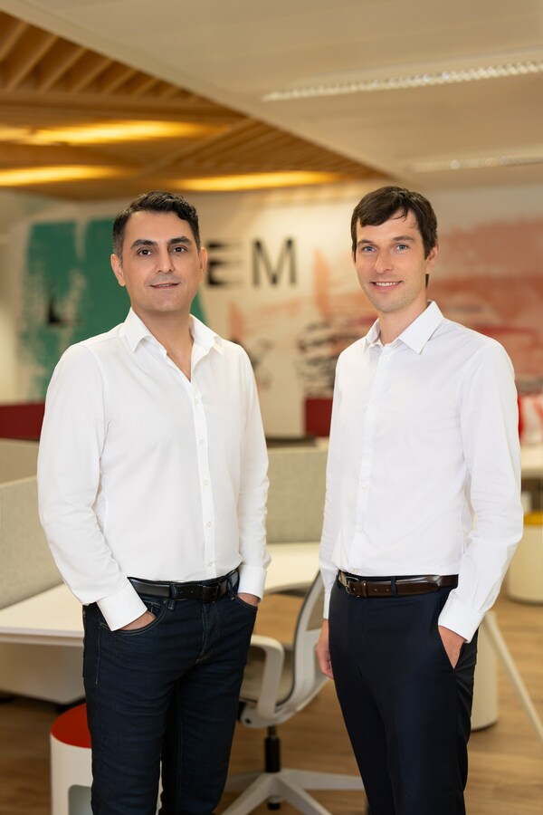 Databourg founder and CEO Dr. Ahmad Gharanjik is pictured left and CTO and co-founder Dr. Julian Krebs is pictured right (Photo: Databourg)