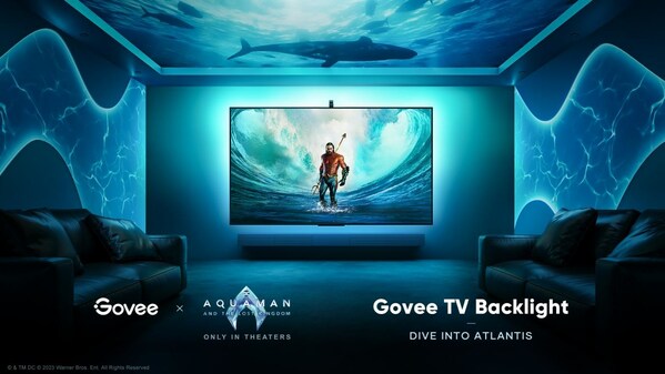 Govee Partners with Warner Bros. for "Aquaman and the Lost Kingdom" to Bring an Immersive Lighting Experience to Fans