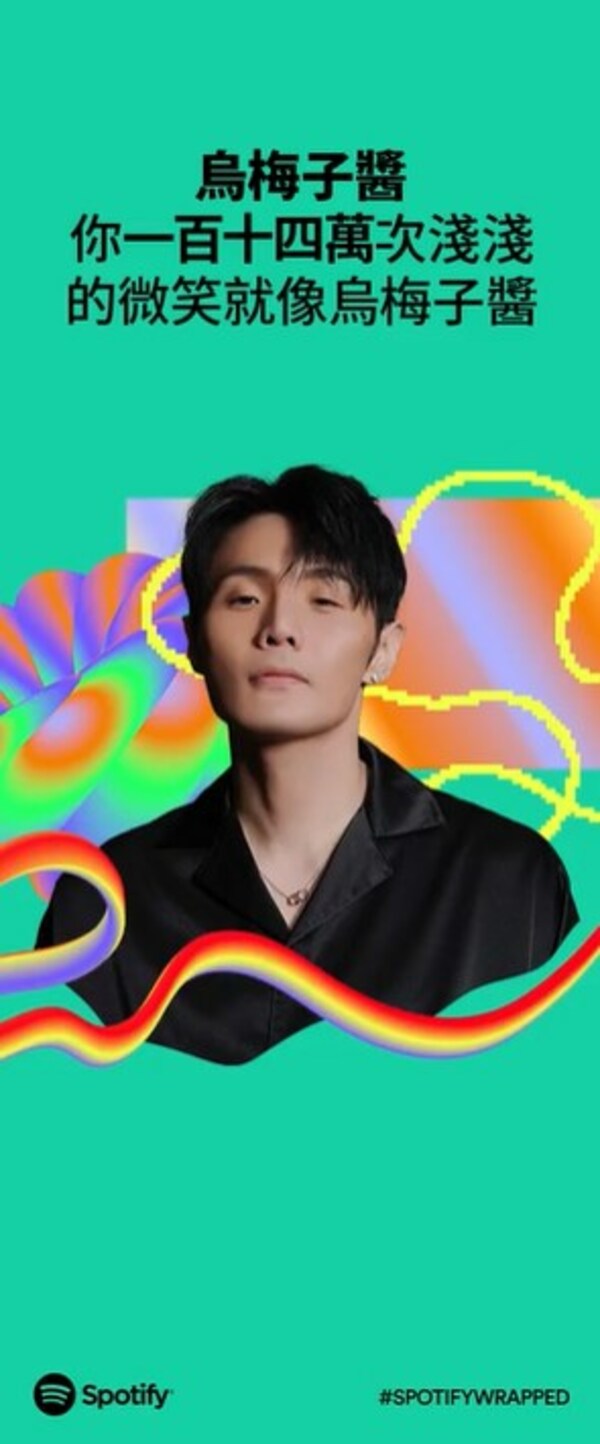 The Dark Plum Sauce (烏梅子醬) by Ronghao Li is the Global Top Mandopop Songs of the Year, 2023