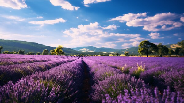 Lavender fields Provence, France