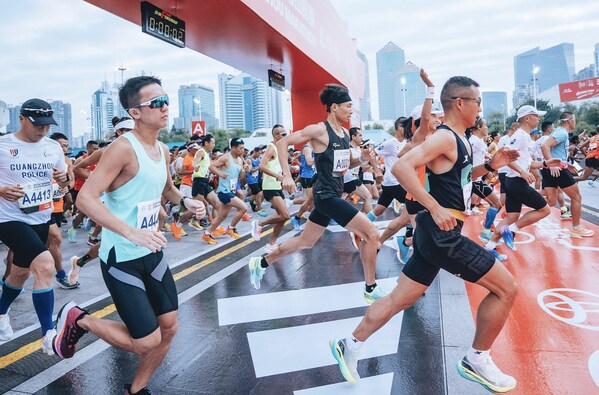 广马全局占比第一 特步跑鞋正成为大众之选
