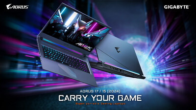 GIGABYTEがIntel（R）Core（TM）Ultra 7プロセッサー搭載の新しいAORUS 17とAORUS 15ゲーミングノートパソコンを発表