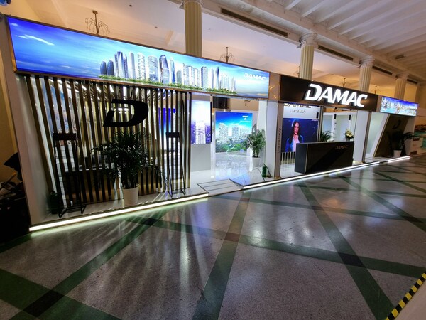 The DAMAC International stand at Shanghais prestigious Luxury Property Showcase (LPS)