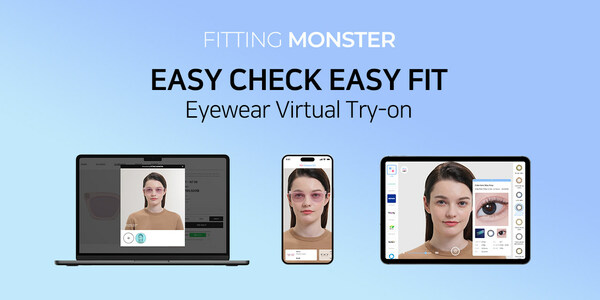 FITTING MONSTER Eyewear Virtual Try-on service begins in Japanese market