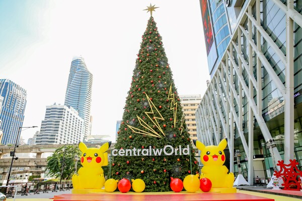 尚泰世界购物中心 centralwOrld 点亮全球节日欢乐之光