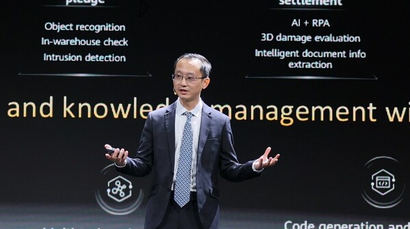 Mark Chen, President of Huawei Cloud Solution Sales Dept