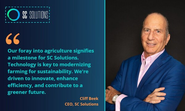 SC Solutions Expands into Agriculture and Environmental Sectors, Pioneering Innovative Solutions for Modern Farming