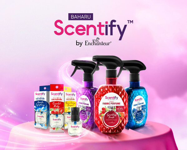 Rangkaian produk Scentify by Enchanteur