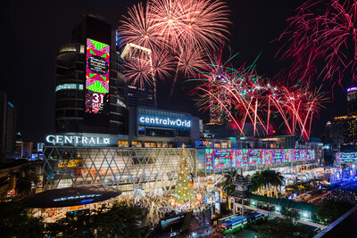 Spectacular must-visit countdown in Thailand at Central World, the Times Square of Asia