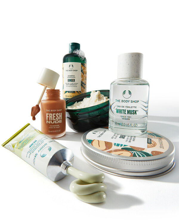 The Body Shop becomes the first global beauty brand with 100% vegan product formulations certified by The Vegan Society