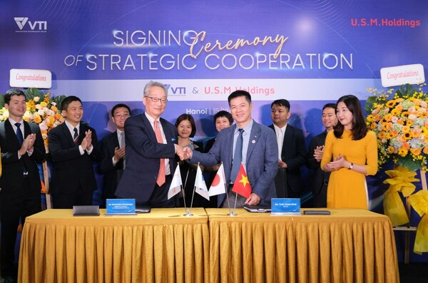 Signing Ceremony of Strategic Partnership between VTI & USMH