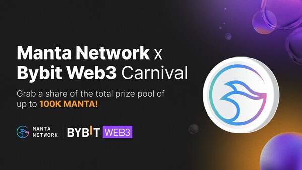 Bybit Web3與Manta Network合作，共同舉辦100K MANTA嘉年華