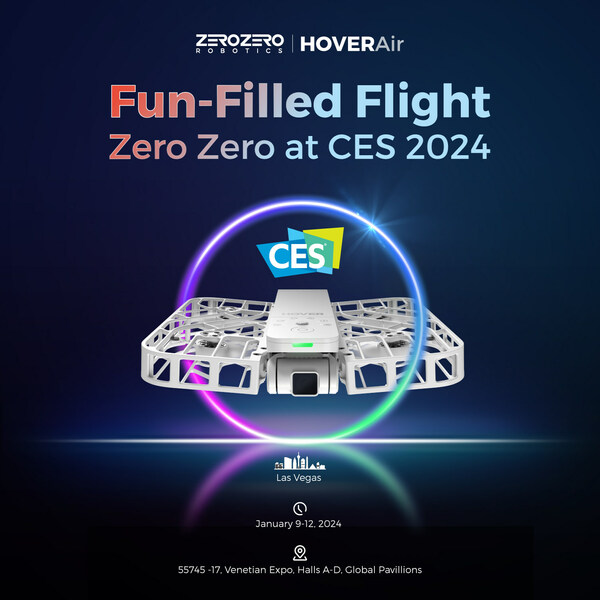Fun-Filled Flight,
Zero Zero at CES 2024