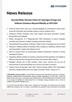 Press Release Hyundai Motor Vision for Hydrogen and Software at CES 2024 final