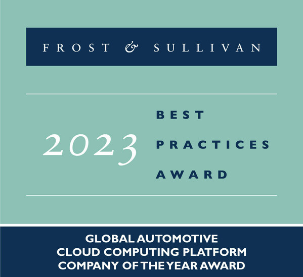 AWS Awarded Frost & Sullivan's 2023 Global Company of the Year Award for Powering the Automotive Industry with Superior Cloud Computing Solutions