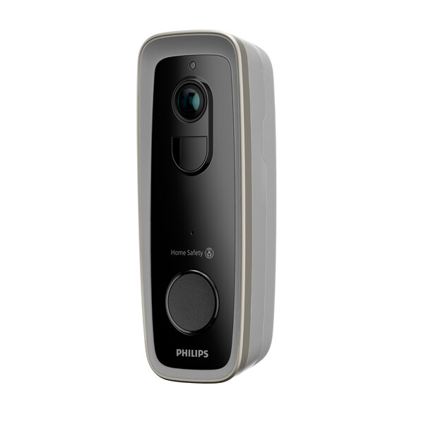  2K clarity, wide-angle view, and easy setup with battery or existing doorbell wiring.