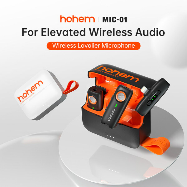 Hohem to Launch the First Wireless Microphone Mic-01 at CES 2024