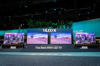 ハイセンスがCES 2024で新しいULED Xテレビ、スマート冷蔵庫、食器洗い