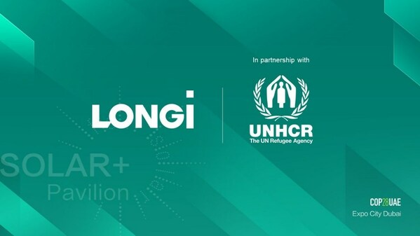 LONGi、COP28でUNHCRとパートナーシップ協定を締結