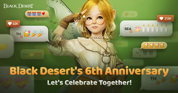 Black Desert TH and SEA Celebrates 6th Anniversary with Rewarding Events