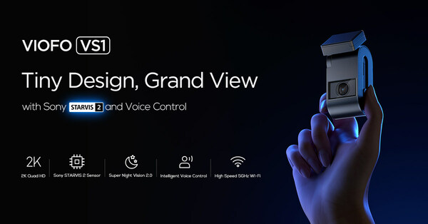 VIOFO to Release VS1-A Perfect Blend of Simplicity and Functionality Packed with Sony STARVIS 2 Image Sensor
